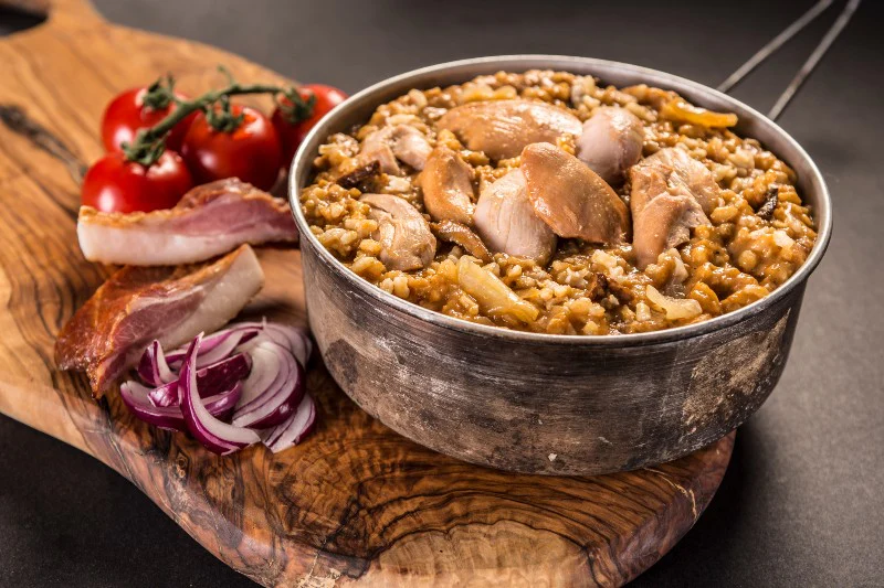Adventure Menu Chicken in Wild Sauce with Rice - Image 2