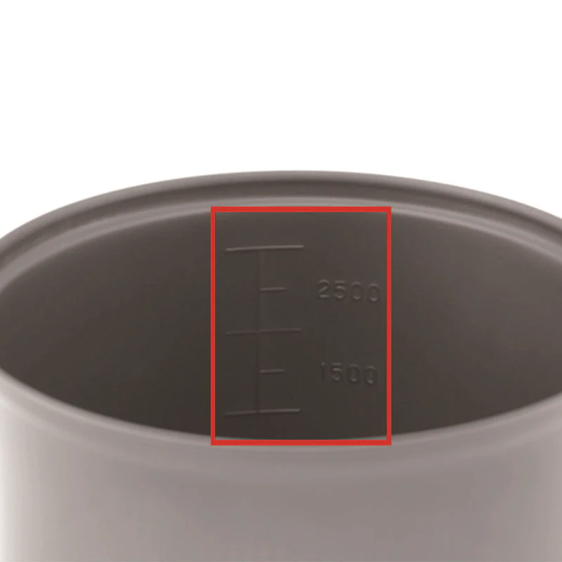 Evernew Titanium Non-stick Pot 900ml - Image 3
