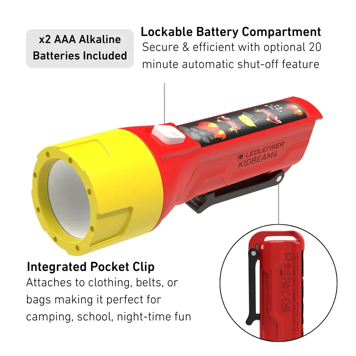 Ledlenser KidBEAM4 Children's Torch - Image 3