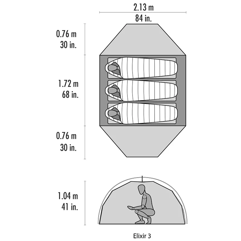 MSR Elixir 3 Tent - Image 5