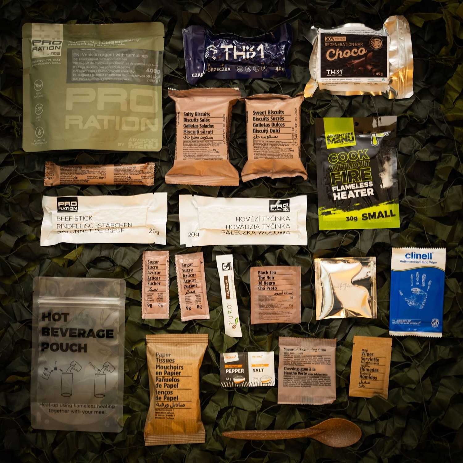 Pro Ration Ultimate Tactical Ration Half-Day Menu IV - Image 3