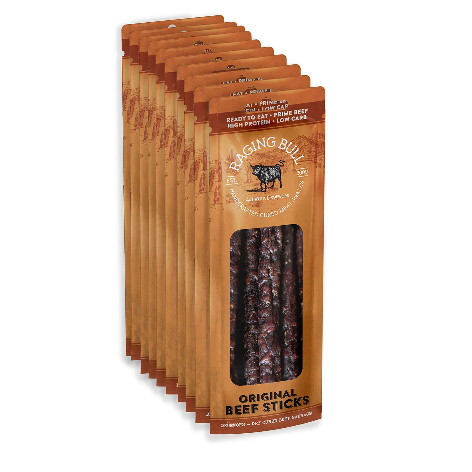 Raging Bull Beef Biltong 4 Pouches - Image 9