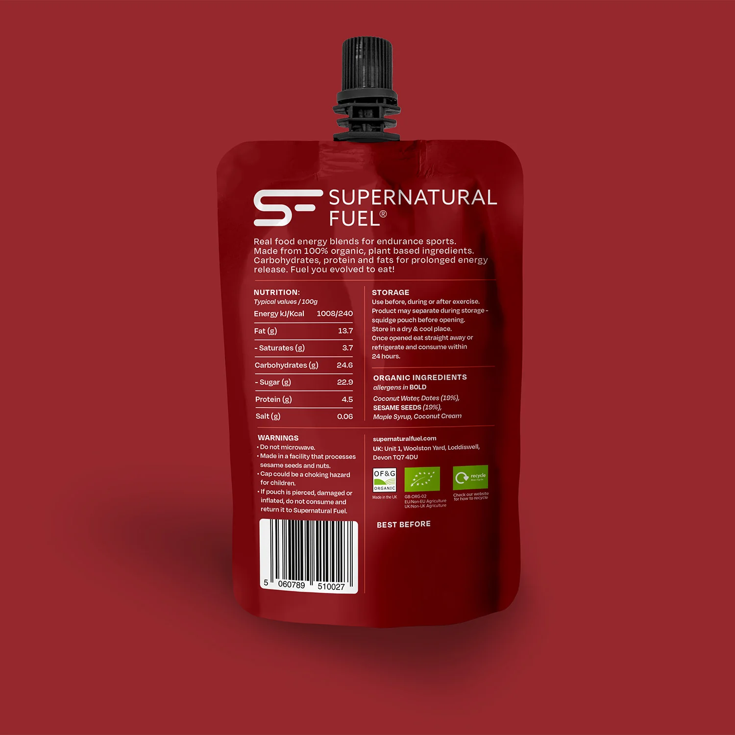 Supernatural Fuel Date & Sesame - Image 5