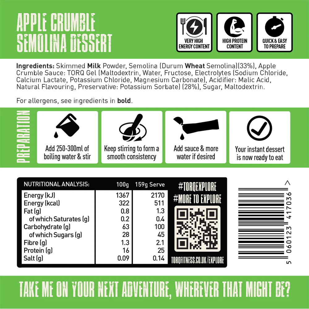 TORQ Explore Dessert - Supercharged Apple Crumble - Image 2