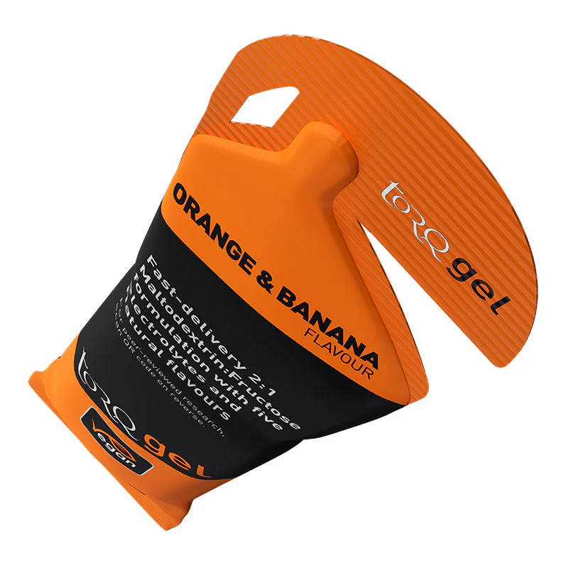 TORQ Orange & Banana Energy Gel - Image 5