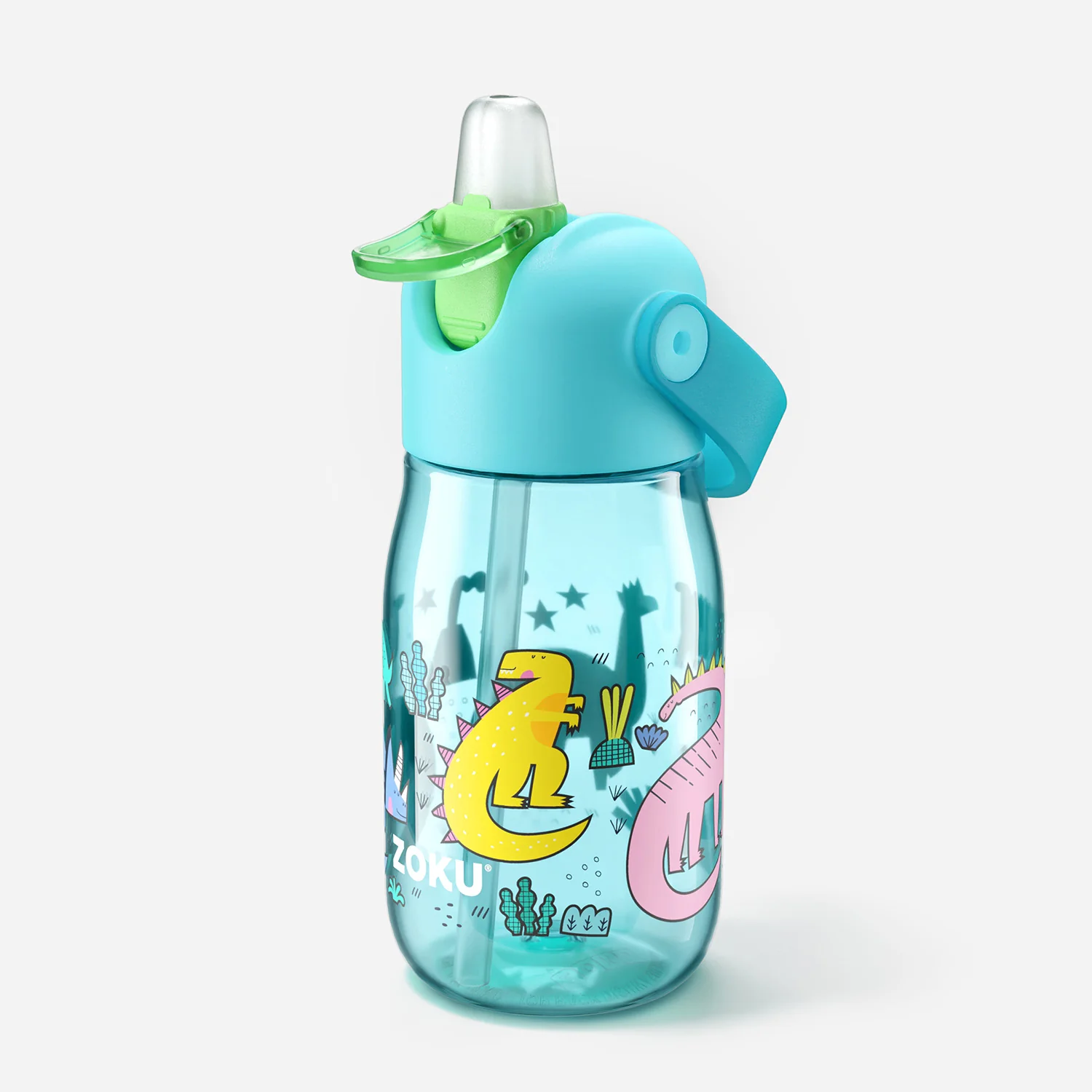 Zoku Flip Straw Bottle | 0.4L - Image 3